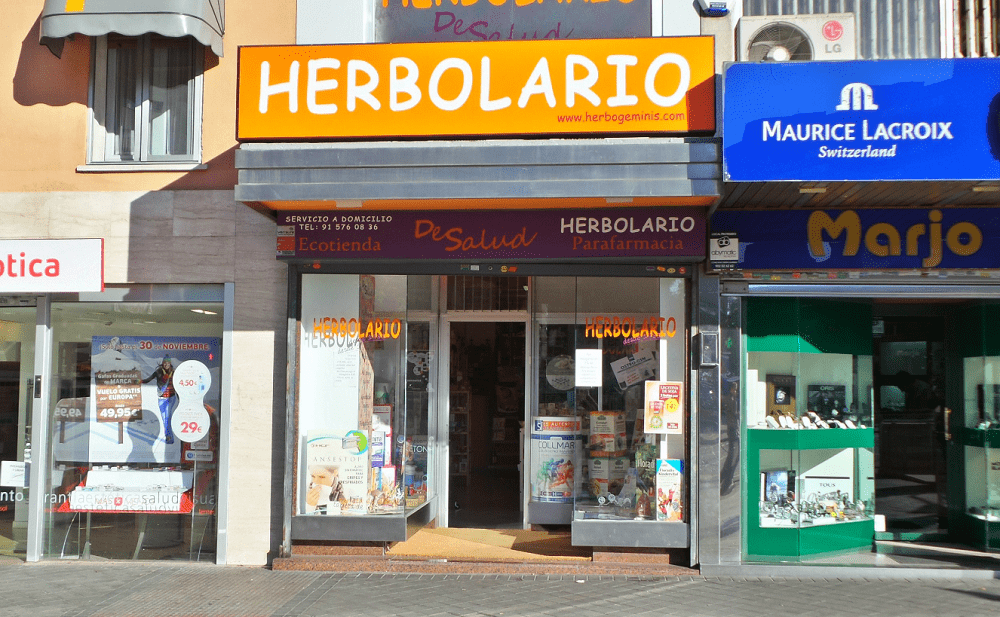 Exterior de la tienda